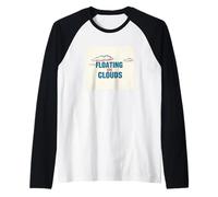 Colori piacevoli e galleggianti sulle nuvole Discorso Costume Maglia con Maniche Raglan