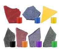 Colori Set di Coloranti per Candele a 7 Colori per Fare di Candela/Cera di Soia/Paraffina/Cera D'api Si Dissolve Rapidamente,Non Crea Grumi e Non Sbiadisce (7 * 5g)