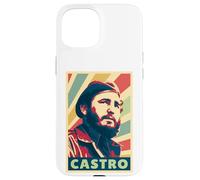 Colori Vintage Fidel Castro Custodia per iPhone 15