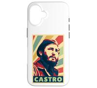 Colori Vintage Fidel Castro Custodia per iPhone 16