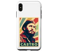 Colori Vintage Fidel Castro Custodia per iPhone XS Max