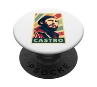 Colori Vintage Fidel Castro PopSockets PopGrip Adesivo