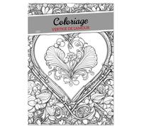 Coloriage (Calendrier mural 2027 DIN A4 horizontal), CALVENDO calendrier mensuel