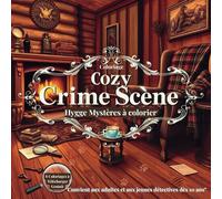 Coloriage Cozy Crime scène: Hygge Mystères à colorier