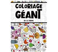 Coloriage géant de la ferme