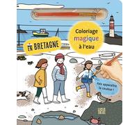 Coloriage magique à l'eau Bretagne