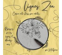 Coloriage pour adultes : Lignes Zen