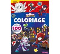 Coloriage Spidey et ses amis extraordinaires: Avec plus de 100 stickers
