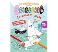 Coloriages codés spécial nombres moyenne section: La maternelle avec les Barbapapa