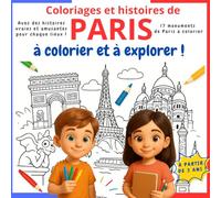 Coloriages et histoires de Paris : édition 2024