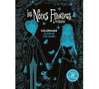 Coloriages fluorescents Les Noces Funèbres de Tim Burton