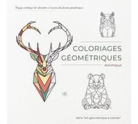 Coloriages géométriques animaux: Voyage artistique à travers des lignes droites et formes géométriques