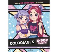 Coloriages K-Pop Fandom: Spécial Kawaii