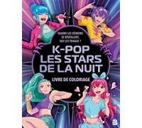Coloriages k-pop - Les stars de la nuit