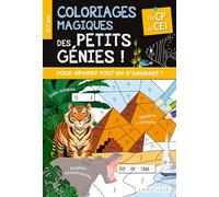 Coloriages magiques des Petits Génies ! Du CP au CE1