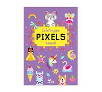 Coloriages pixels kawaii