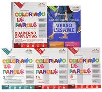 Coloriamo le parole. Per la Scuola media. Con e-book. Con espansione online. Con 2 libri: Quaderno operativo-Verso l'esame. Con DVD-ROM (Vol. 1-2)