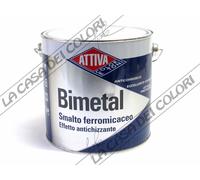 COLORIFICIO ATTIVA - BIMETAL - TINTE CARTELLA ANTICHIZZATE - G. MEDIA - 2,5 lt