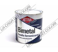 COLORIFICIO ATTIVA - BIMETAL - TINTE CARTELLA ANTICHIZZATE - GR. FINE - 0,750 lt