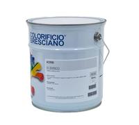 COLORIFICIO BRESCIANO | Acribi Idropittura Lavabile, Finiture Opache e Coprenti per Interni, Bianco, 5 litri