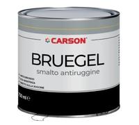 Colorificio Carson BRUEGEL Smalto Antiruggine per ferro MANO UNICA DIRETTA SULLA RUGGINE Non cola (2.5 LT, BIANCO)