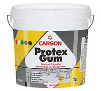 Colorificio Carson Protexgum Protex Guaina Liquida Impermeabilizzante Per Tetti Terrazze Guaine Bituminose 4 Lt Bianco
