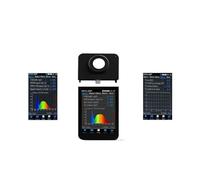 Colorimetro a irraggiamento spettrale wireless HPCS330P con touch screen da 3,5 pollici, misuratore di luminosità PPFD for luci di coltivazione a LED Facile lettura dei dati