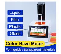 Colorimetro, Colorimetro da banco, misuratore di foschia del colore di pellicole di vetro, colorimetro liquido, spettrofotometro a colori for materiali trasparenti D/0 LS155