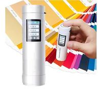 Colorimetro Digitale ΔE≤0.05, Misuratore di Colore Portatile con Sfera Integrante D/8 & Abbinamento Colore AI, Spettrofotometro Portatile con Apertura 8 mm per Vernice, Plastica & Stampa MAX