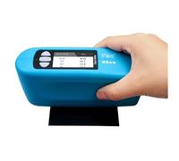 Colorimetro portatile, Misuratore di lucentezza di precisione WG68 con fotometro for la misurazione di superfici verniciate/marmo/metalliche a 20, 60 e 85 gradi Strumenti di misurazione della lucentez