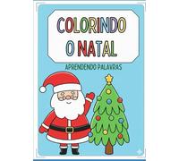 Colorindo o Natal - Aprendendo Palavras