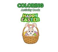 Coloring Activity Book Happy Easter