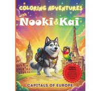 Coloring Adventures with Nooki&Kai: Capitals of Europe