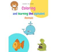 Coloring and Learning the Alphabet - ABC Jungle: Learn-to-read