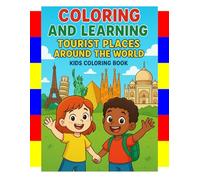 Coloring and Learning: Tourist Places Around the World