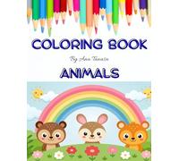 COLORING BOOK: A Easy Coloring Book For Kids Whith Animals and Fish
