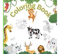 Coloring Book: A Fun and Relaxing Animal & Insect Coloring Book for Kids and Adults - Perfect for Stress Relief, Creativity, and Media Detox