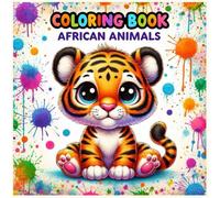COLORING BOOK AFRICAN ANIMALS
