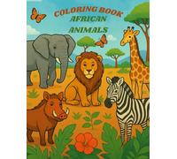 Coloring book:African Animals