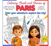 Coloring Book and Stories of Paris