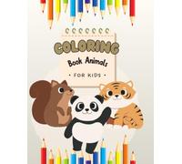 Coloring Book Animal For Kids: Diversão e criatividade com desenhos fofos para crianças pequenas | Livro de colorir com animais selvagens e domésticos