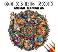 Coloring Book - Animal mandalas