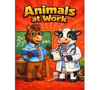 Coloring Book: Animals at work