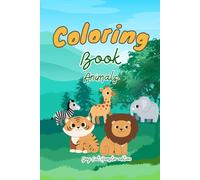 Coloring Book Animals: Dog Cat Hamster Edition