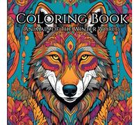 Coloring Book: Animals of The Winter World: Relax and Unwind with the Beauty of the Winter World