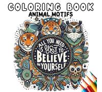 Coloring Book - Anti Stress - Animal Motifs