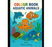 Coloring Book Aquatic Animals
