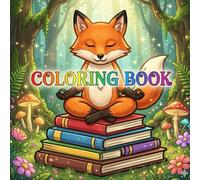 COLORING BOOK: Bold and simple design, clear and easy to understand, suitable for adults and children, large illustrations | featuring cute animals, ... patterns, etc., for a relaxing experience.