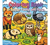 Coloring Book Brazilian Fauna and Flora: Cerrado