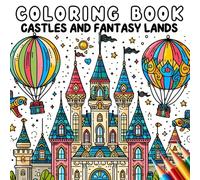 Coloring Book - Castles and Fantasy Lands